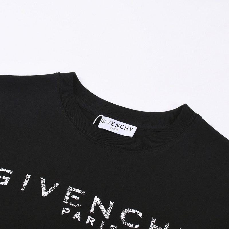 Футболка Givenchy With A Letter Logo On The Back "Black" фото № 4