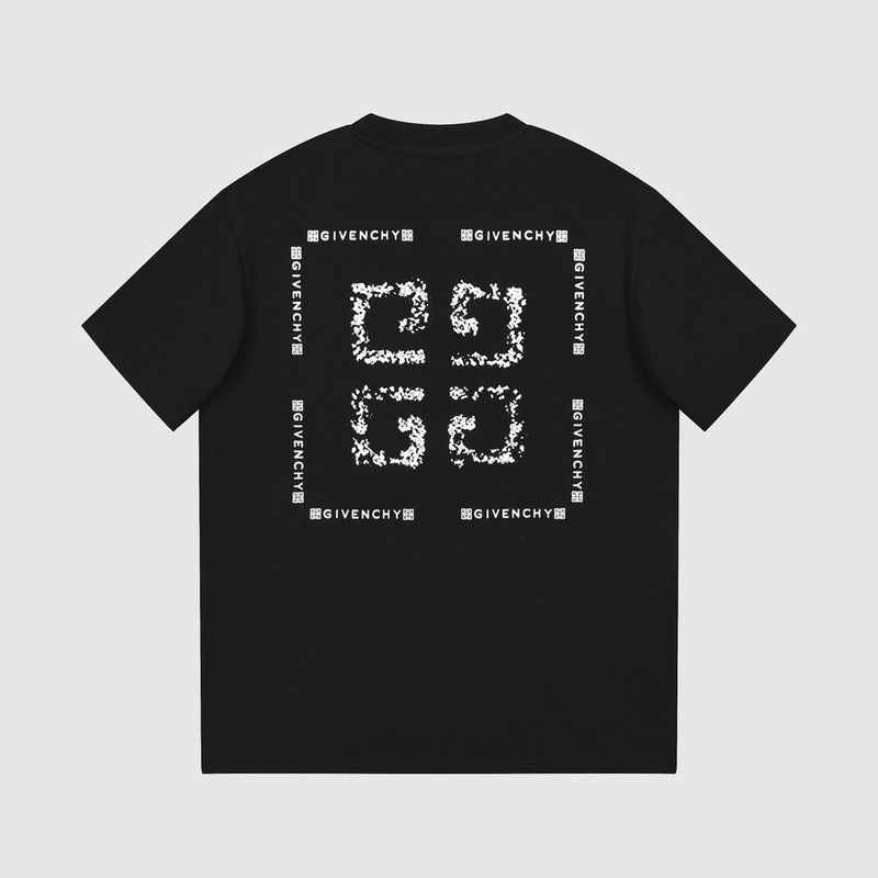 Футболка Givenchy With A Letter Logo On The Back "Black" фото № 5