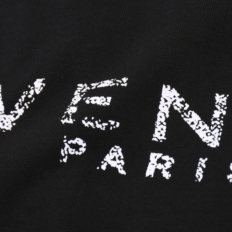 Футболка Givenchy With A Letter Logo On The Back "Black" фото № 6