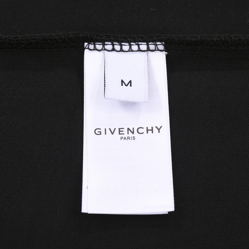 Футболка Givenchy With A Letter Logo On The Back "Black" фото № 8
