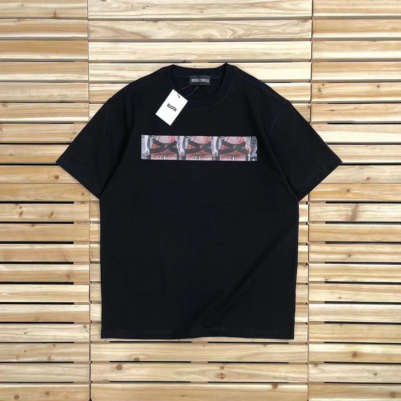 Футболка God Selection XXX With Print "Black" фото № 2