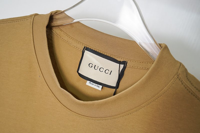 Футболка Gucci Five - Pointed Star "Brown" фото № 6