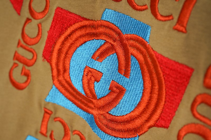 Футболка Gucci Five - Pointed Star "Brown" фото № 8