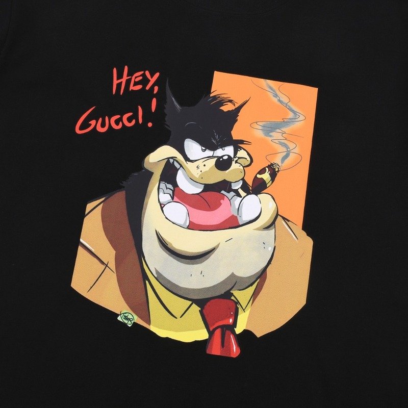 Футболка Gucci Hey "Black" фото № 3