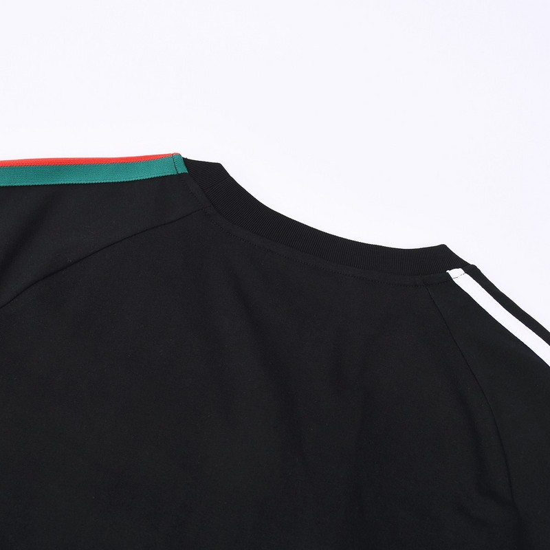 Футболка Gucci Logo Adidas "Black" фото № 4