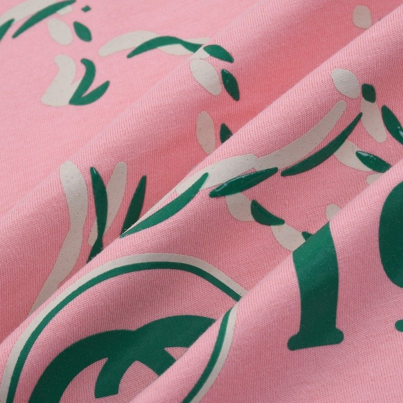 Футболка Gucci Fleeing Rabbit Print "Pink" фото № 8