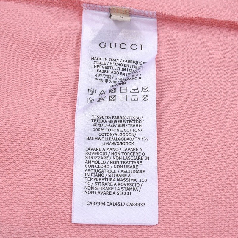 Футболка Gucci Fleeing Rabbit Print "Pink" фото № 4