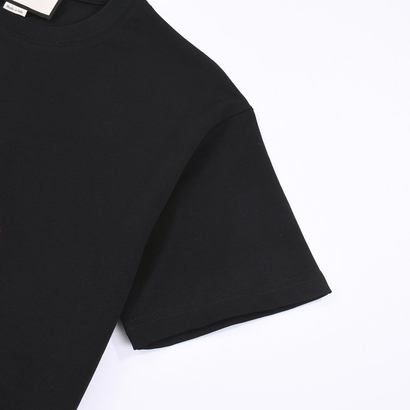 Футболка Gucci With An Inscription In The Form Of House "Black" фото № 6