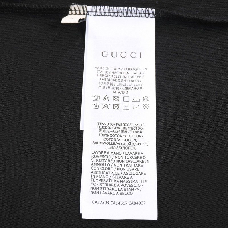Футболка Gucci Tape "Black" фото № 3