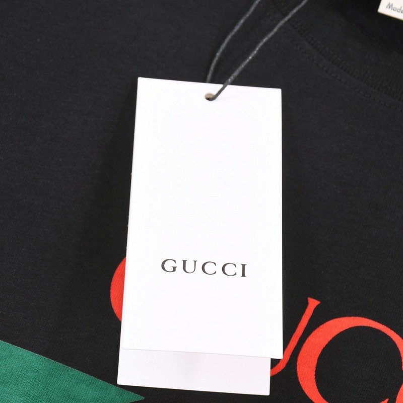 Футболка Gucci Tape "Black" фото № 4