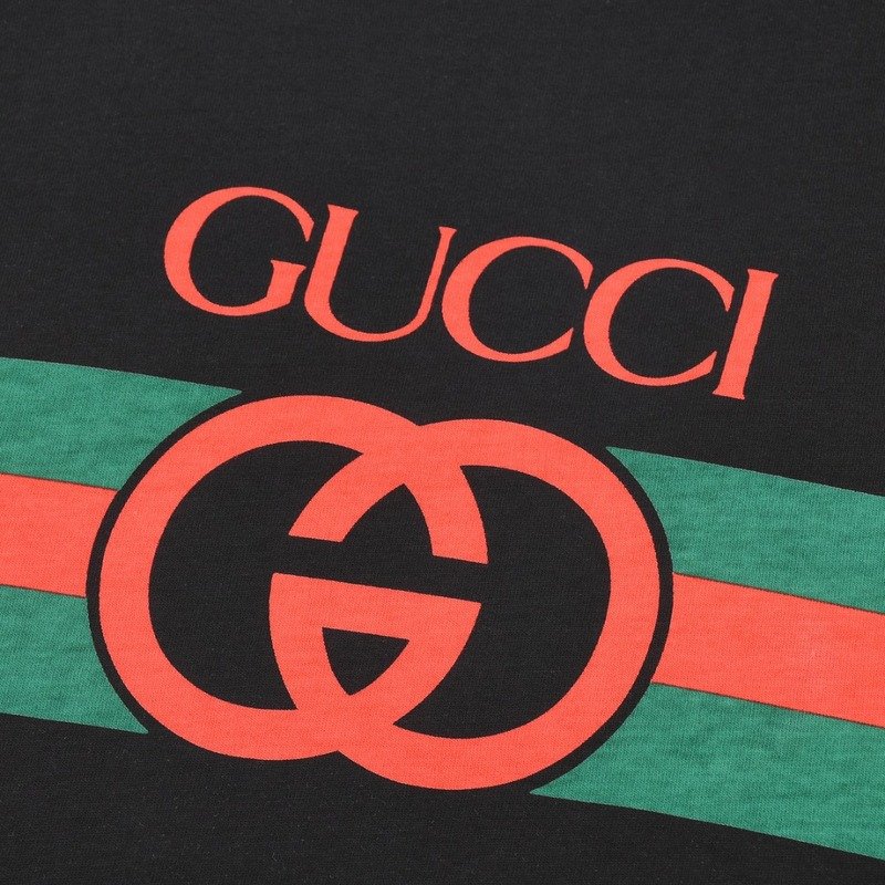 Футболка Gucci Tape "Black" фото № 5
