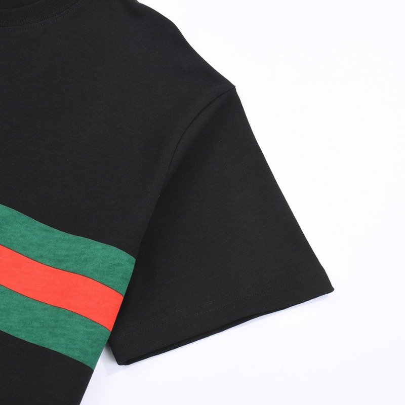 Футболка Gucci Tape "Black" фото № 8