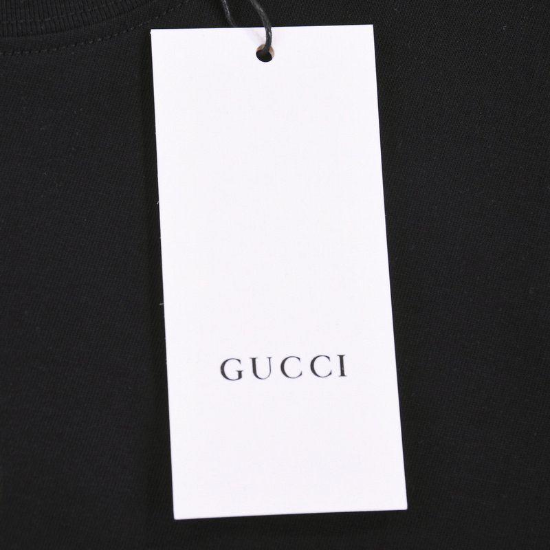 Футболка Gucci Panda In Blindfold "Black" фото № 3