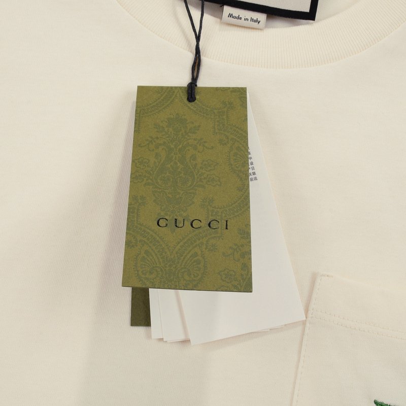 Футболка Gucci Cherries "Cream" фото № 8