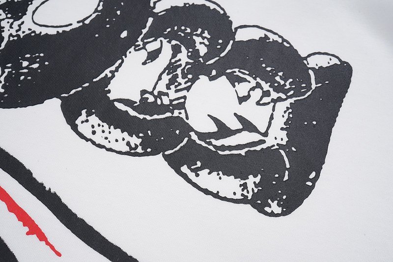 Футболка Gucci Volumetric Logo Inscription Back "White" фото № 5