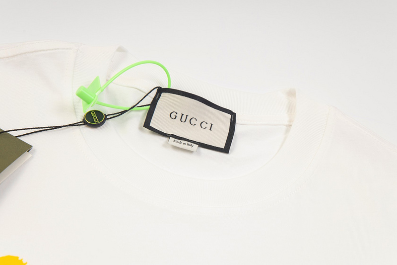 Футболка Gucci Gucci GC Print "White" фото № 4