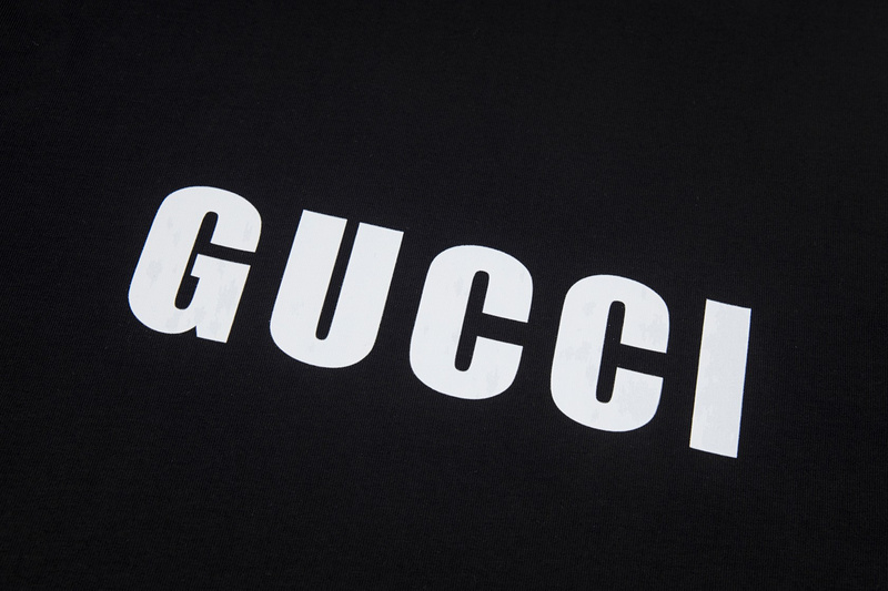 Футболка Gucci Gucci Logo "Black" фото № 3