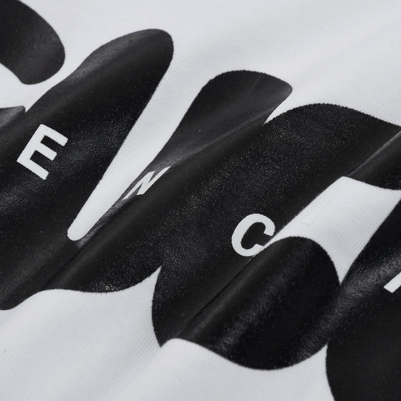 Футболка Gucci X Balenciaga With Logo "White" фото № 3