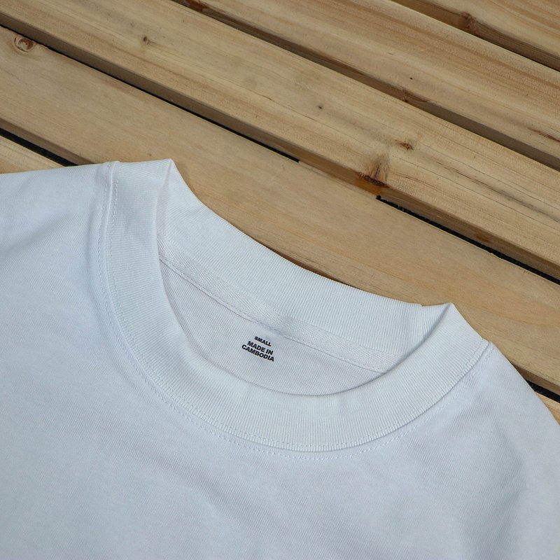 Футболка Jil Sander Front Inscription And Back Bird Print "White" фото № 3