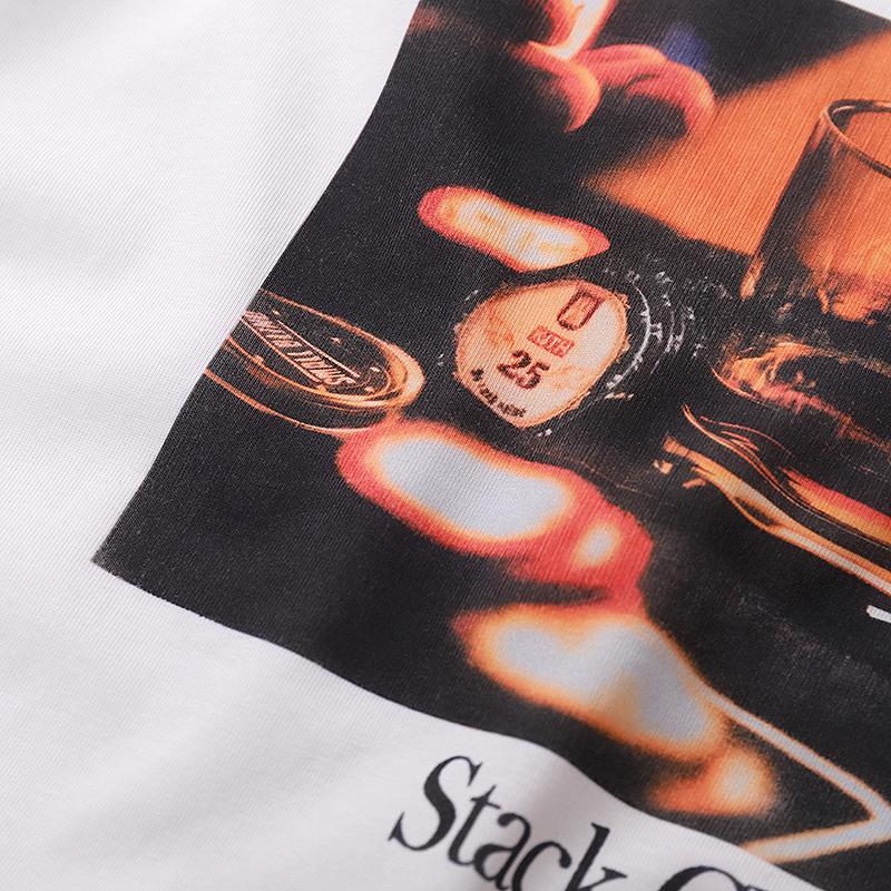 Футболка Kith Stack Chips "White" фото № 5