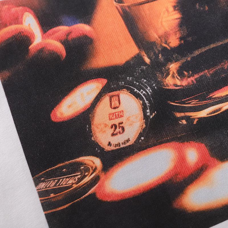 Футболка Kith Stack Chips "White" фото № 6