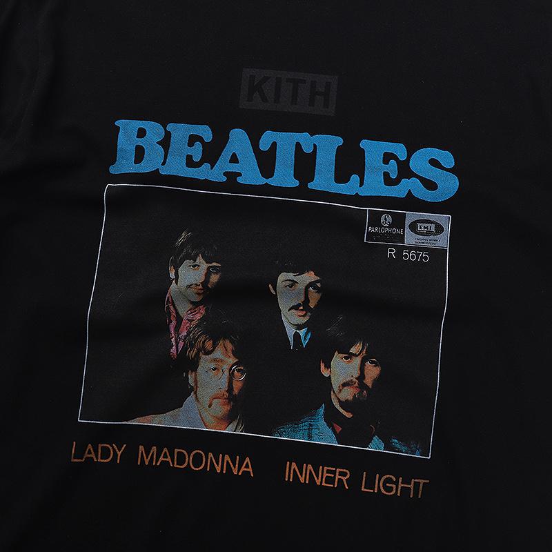 Футболка Beatles x Kith Lady Madonna "Black" фото № 3