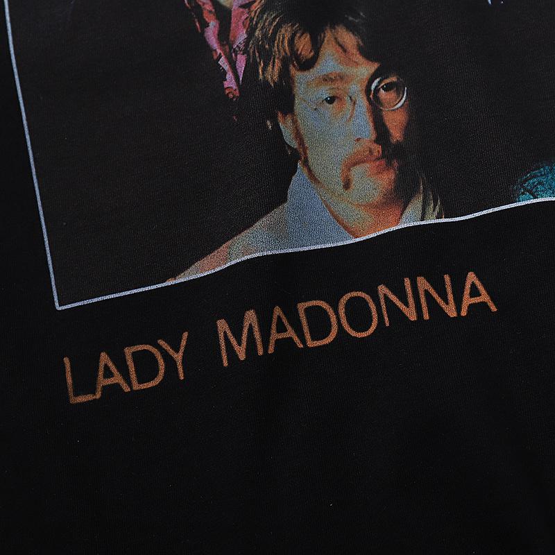 Футболка Beatles x Kith Lady Madonna "Black" фото № 5