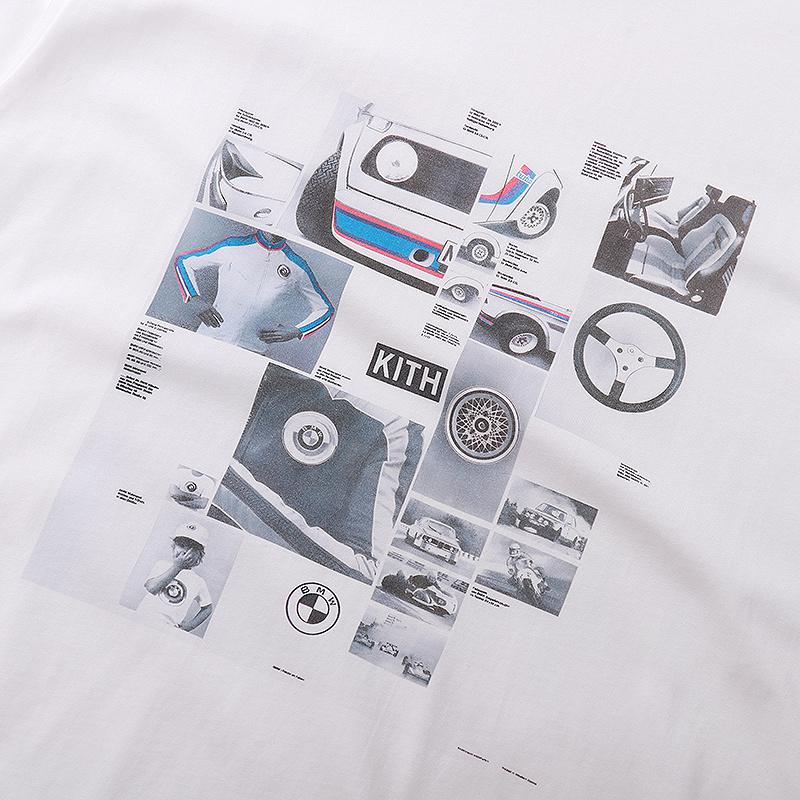 Футболка Kith BMW Collage "White" фото № 4