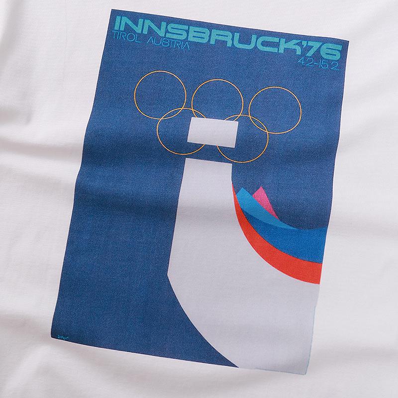 Футболка Kith Innsbruck '76 "White" фото № 6