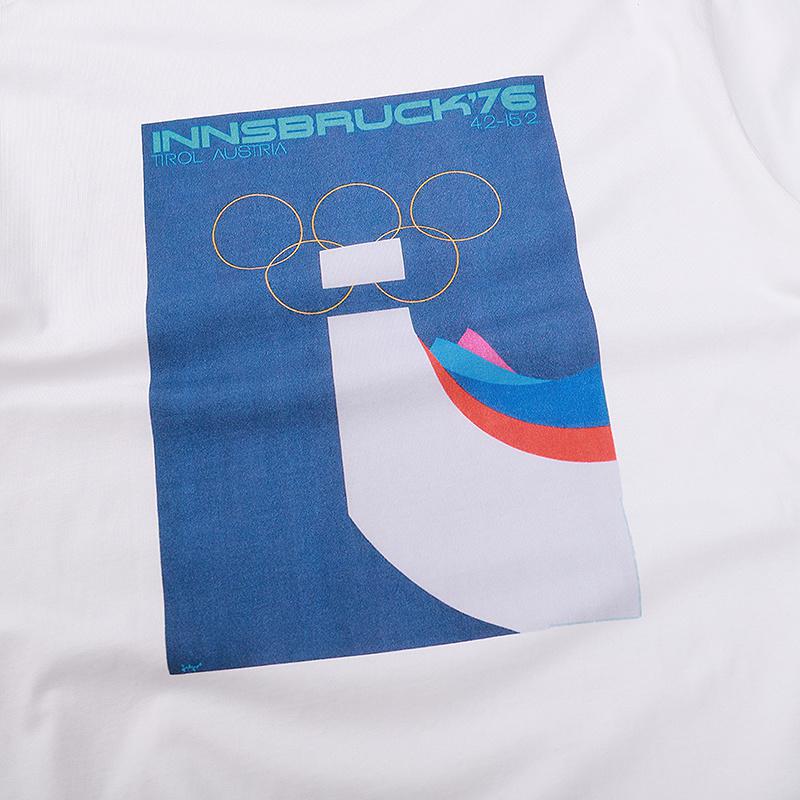 Футболка Kith Innsbruck '76 "White" фото № 5