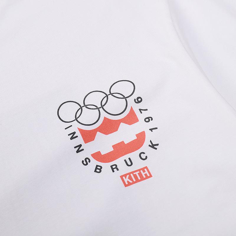 Футболка Kith Innsbruck '76 "White" фото № 3