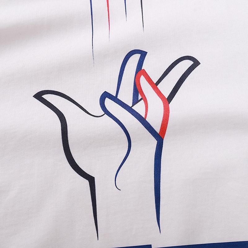 Футболка Kith Racquet Crew "White" фото № 6