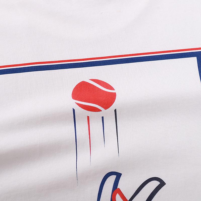 Футболка Kith Racquet Crew "White" фото № 7