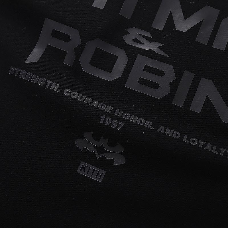 Футболка Kith Batman and Robin "Black" фото № 8