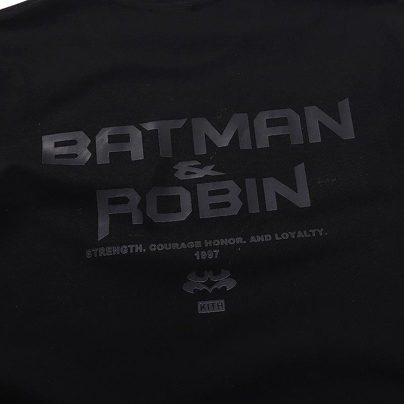 Футболка Kith Batman and Robin "Black" фото № 9
