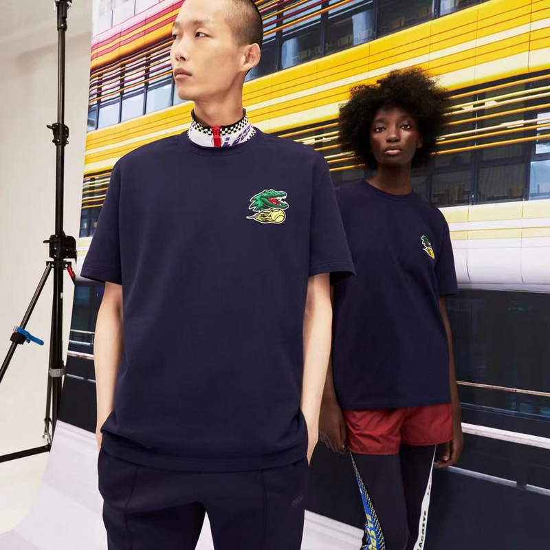 Футболка Lacoste Logo Ball "Blue" фото № 4