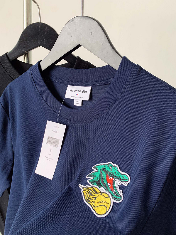 Футболка Lacoste Logo Ball "Blue" фото № 5