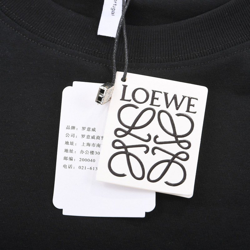 Футболка Loewe Heart "Black" фото № 5