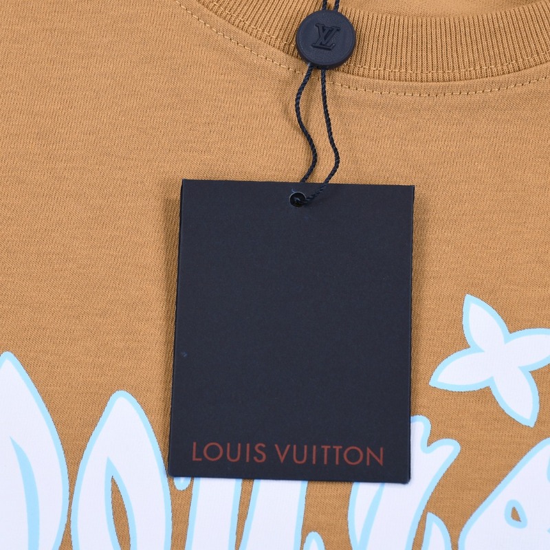 Футболка Louis Vuitton Royal Logo Style "Brown" фото № 6