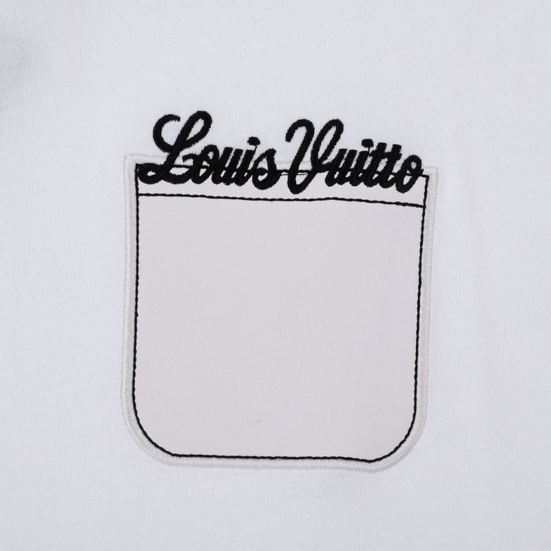 Футболка Louis Vuitton Distinctive Pocket "White" фото № 2