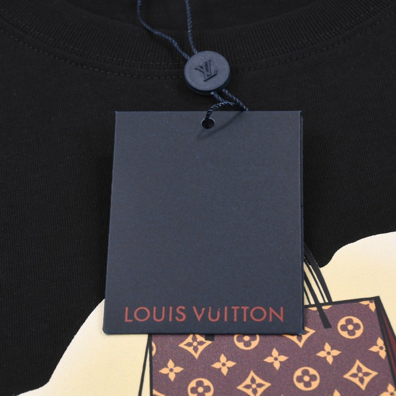 Футболка Louis Vuitton Express Delivery "Black" фото № 7