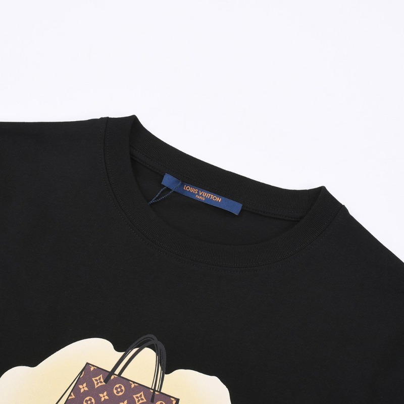Футболка Louis Vuitton Express Delivery "Black" фото № 4