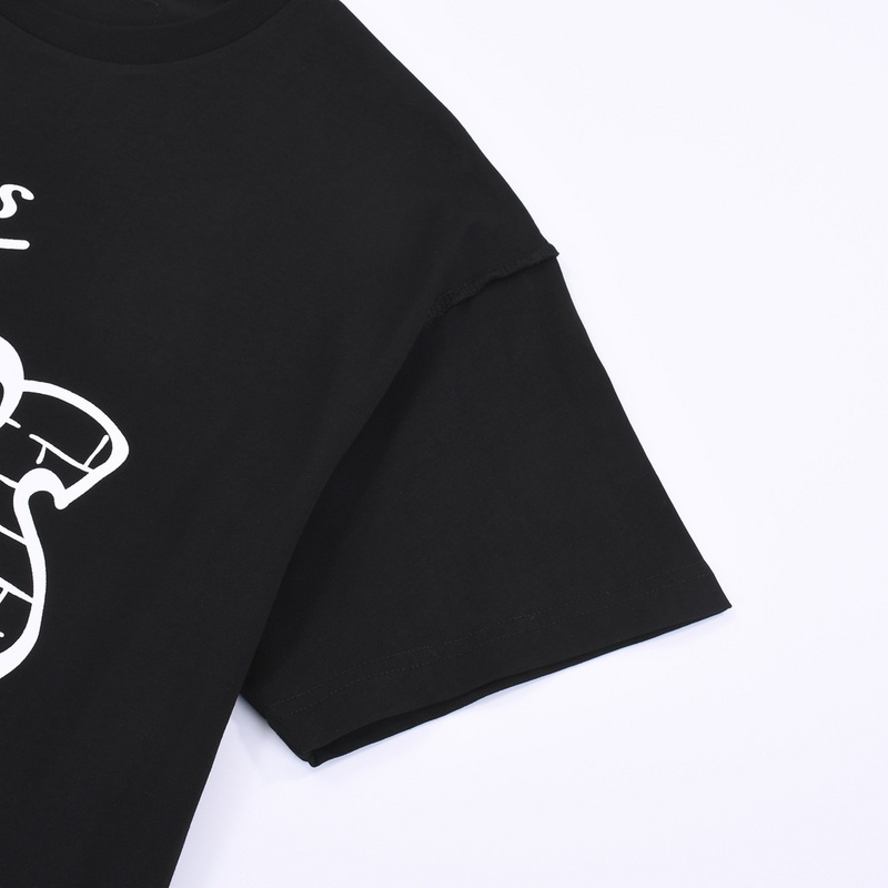 Футболка Louis Vuitton Brick Logo "Black" фото № 4