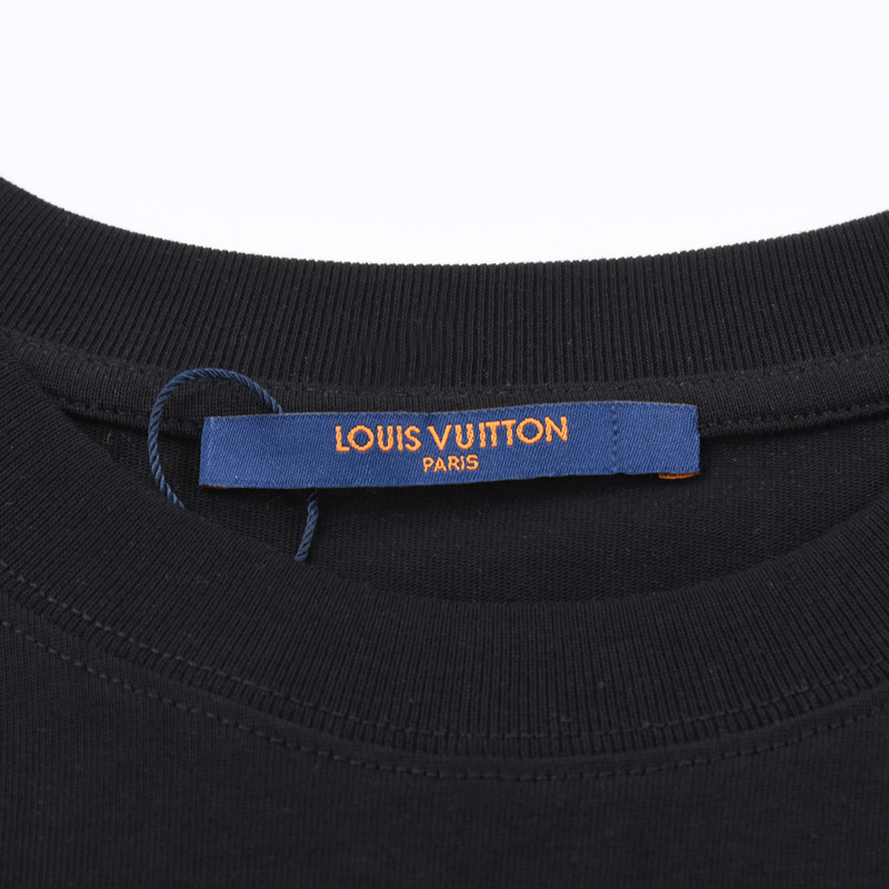 Футболка Louis Vuitton Logo With the Number "Black" фото № 7