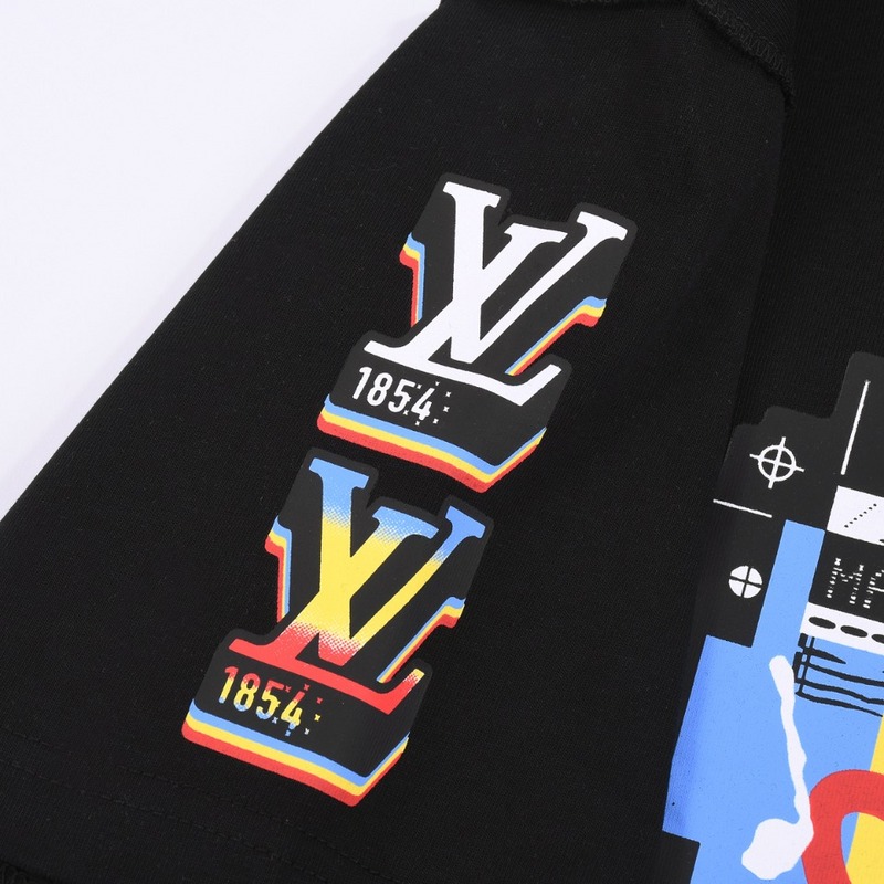 Футболка Louis Vuitton Concert Of Saxophonists "Black" фото № 6