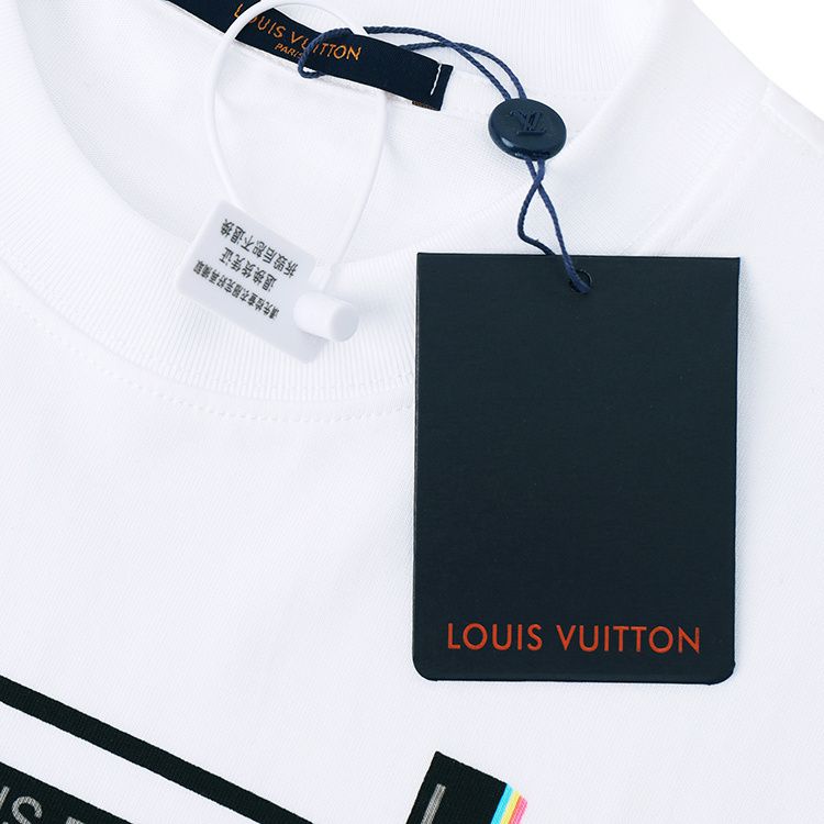 Футболка Louis Vuitton With Color Print "White" фото № 4