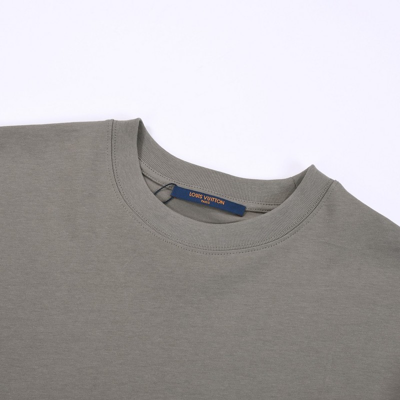Футболка Louis Vuitton With Logo On The Pocket "Gray" фото № 4