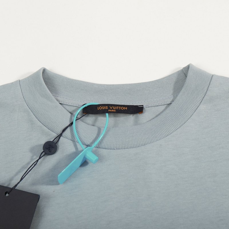 Футболка Louis Vuitton Repair "Blue/Gray" фото № 2