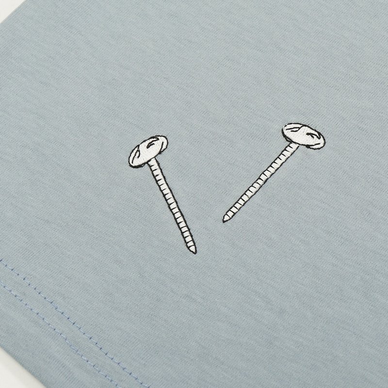 Футболка Louis Vuitton Repair "Blue/Gray" фото № 6