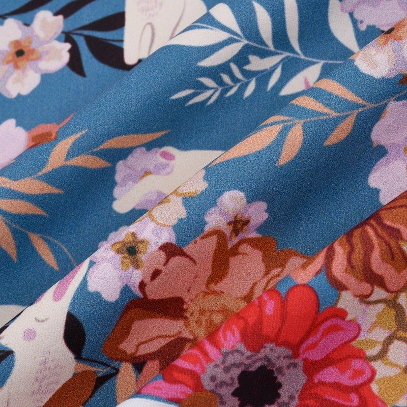 Футболка Louis Vuitton Painting - Flowers And Hares "White" фото № 5